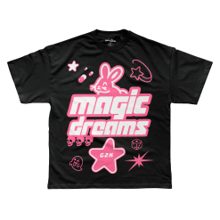T-Shirt Y2K Bunny Noir